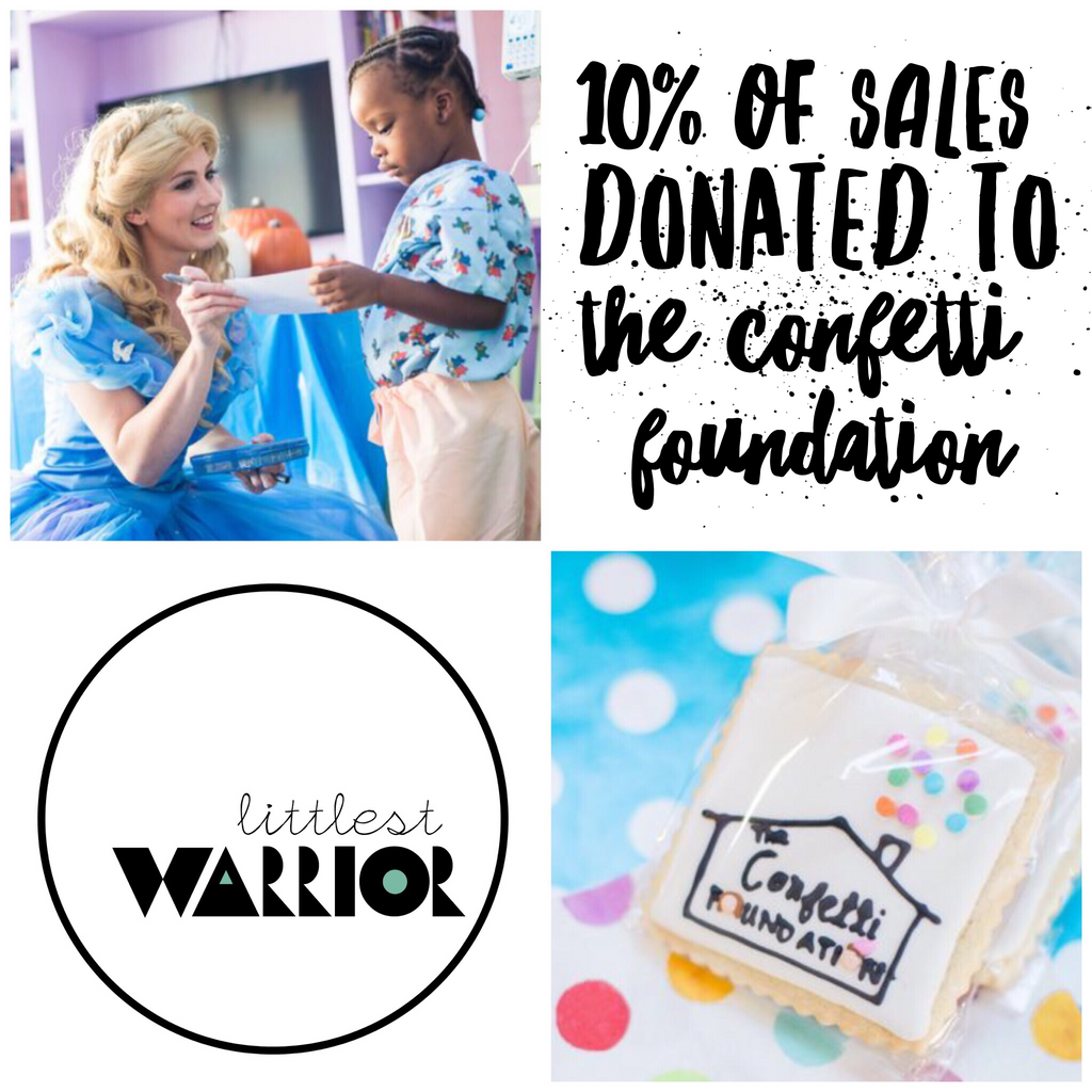 May 2017 Donation The Confetti Foundation Littlest Warrior