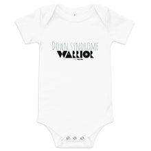 Down syndrome Warrior Baby short sleeve onesie