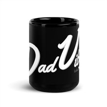 Dad Vibes Black Mug