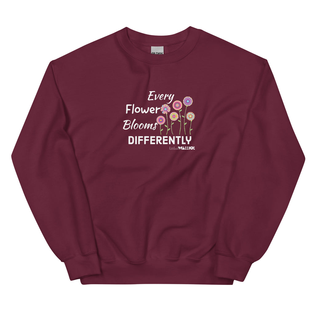 ♡様　BY. FLOWER SWEATSHIRT unisex-crew-neck-sweatshirt-