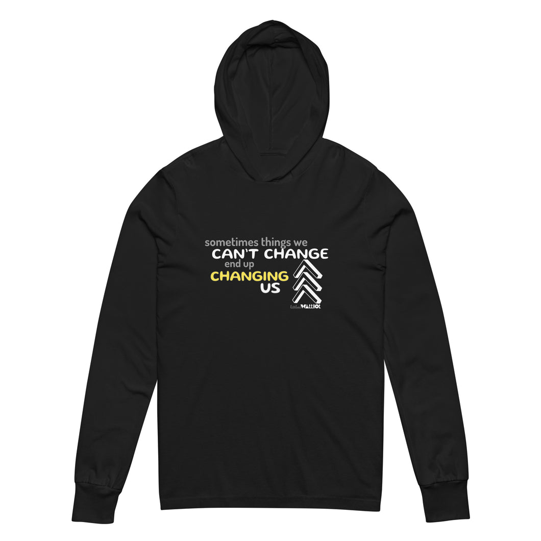 Changing Us Down syndrome Hooded long-sleeve tee
