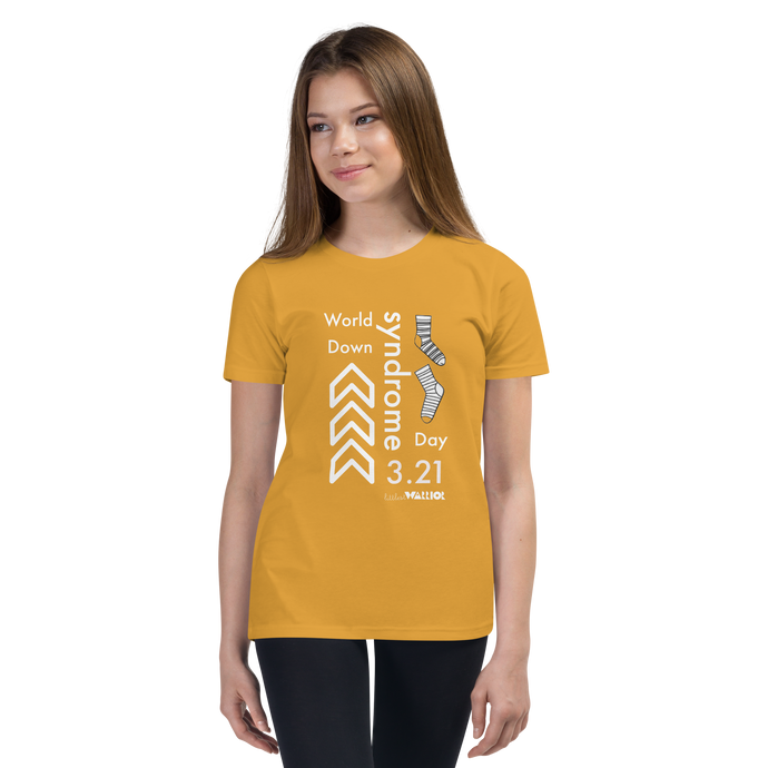 Youth Short Sleeve World Down syndrome Day Tee