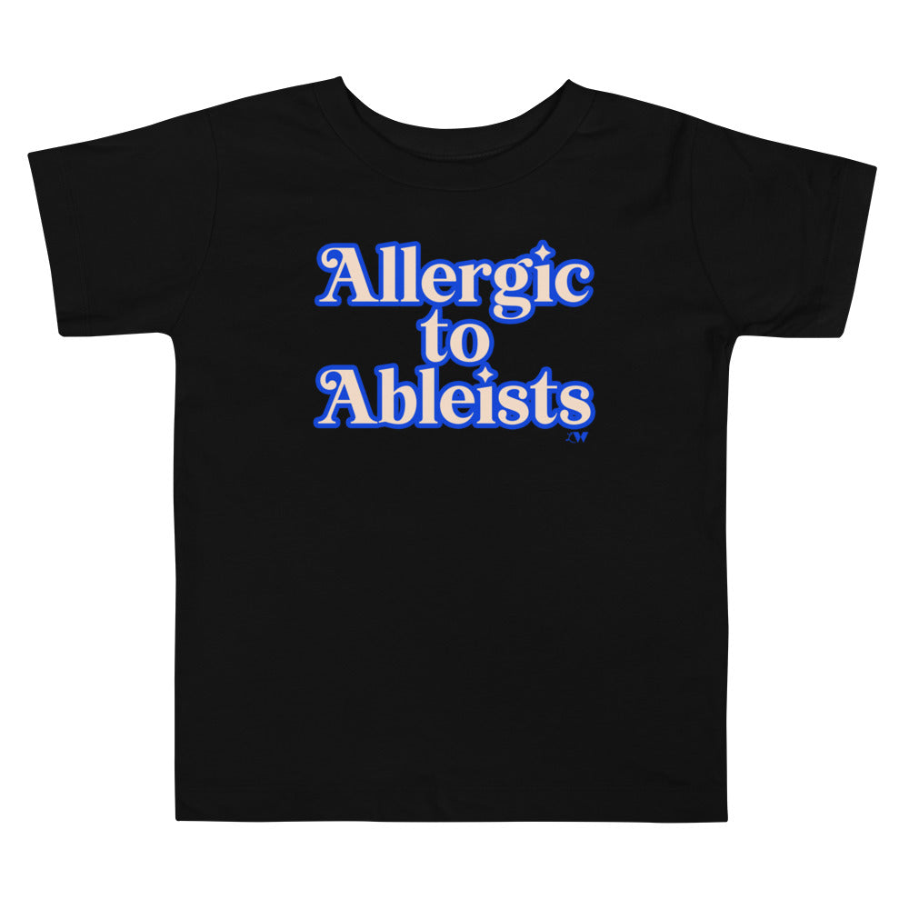 Allergic To Ableists Kids Tee