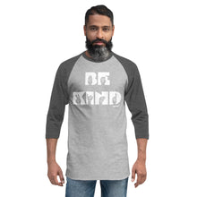 ASL Be Kind Adult Unisex 3/4 Sleeve Baseball Raglan