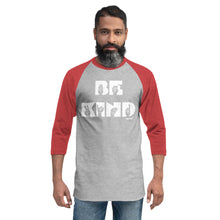 ASL Be Kind Adult Unisex 3/4 Sleeve Baseball Raglan