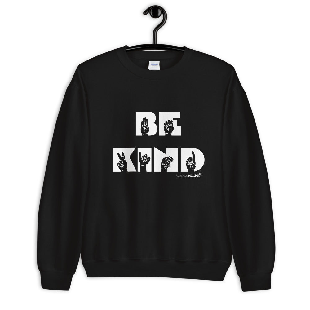 ASL Be Kind Adult Unisex Sweatshirt