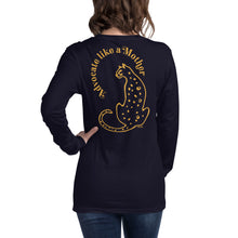 Advocate Like a Mother (Cheetah) Adult Unisex Long Sleeve Tee