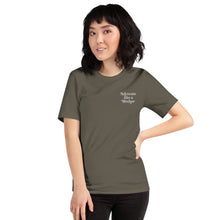 Advocate Like a Mother Embroidered (White) Adult Unisex Tee