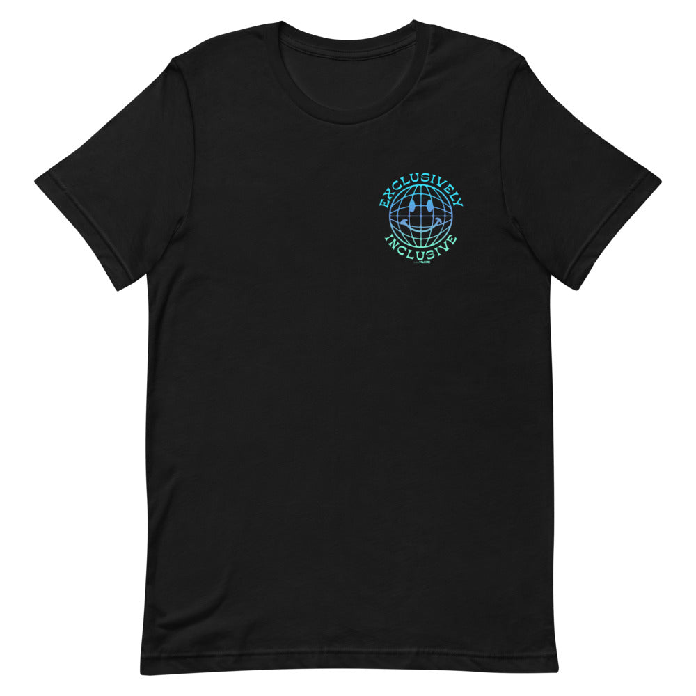 Exclusively Inclusive 2021 Design (Blue Ink) Adult Unisex Tee