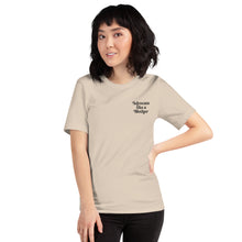 Advocate Like a Mother Embroidered (Pocket Black Thread) Adult Unisex Tee