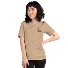 Advocate Like a Mother Embroidered (Pocket Black Thread) Adult Unisex Tee