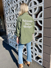 Vintage Army Jackets Embroidered with Advocate Like a Mother