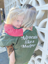 Vintage Army Jackets Embroidered with Advocate Like a Mother