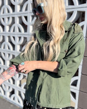 Vintage Army Jackets Embroidered with Advocate Like a Mother