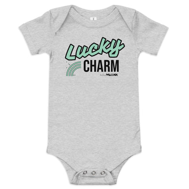 Lucky Charm baby short sleeve onesie