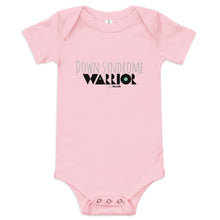 Down syndrome Warrior Baby short sleeve onesie