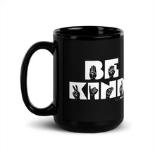 Be Kind Black Mug