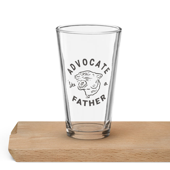 Pint Glass Advocate Like a Father