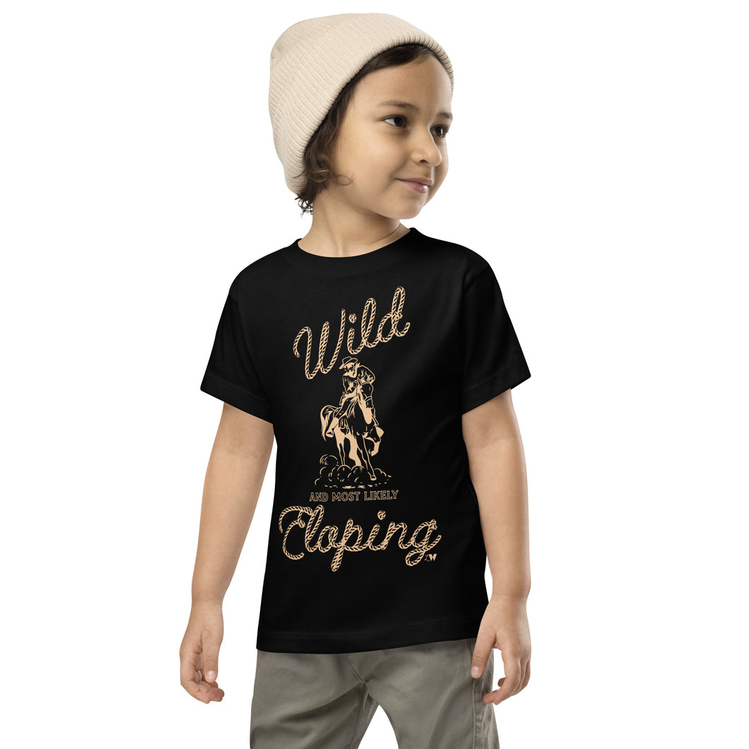 Wild and Most Likely Eloping Kids Tee