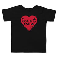 Heart Warrior with a heart Toddler Short Sleeve Tee