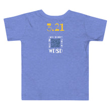 Toddler Short Sleeve Tee with QR CODE on back with explanation!