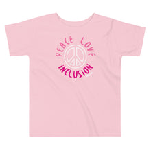 Peace Love & Inclusion Toddler Short Sleeve Tee