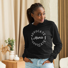 Advocate Mama Hooded long-sleeve tee