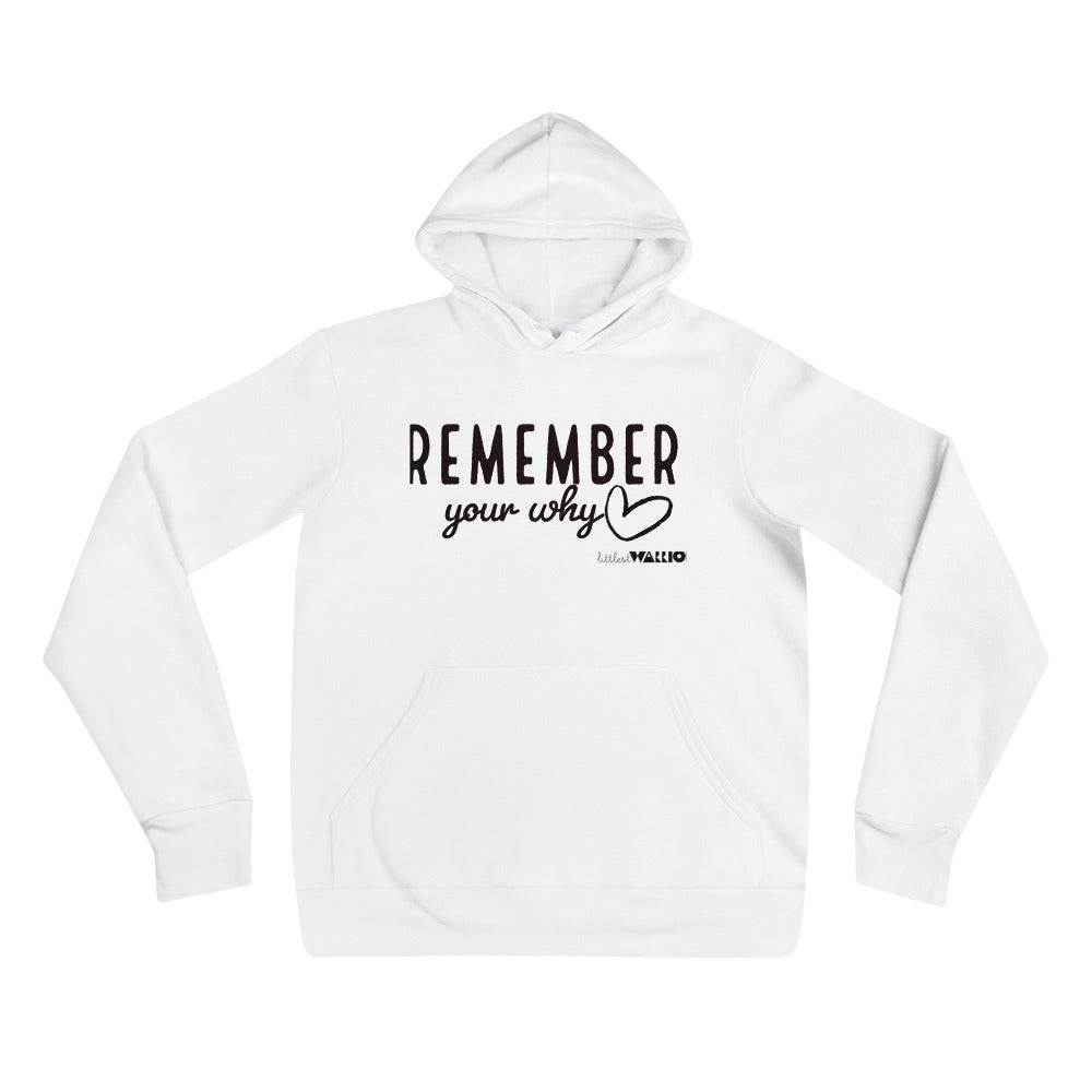 Remember your Why Unisex hoodie