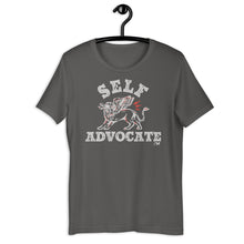 Self Advocate (Light Grey Ink) Adult Unisex Tee