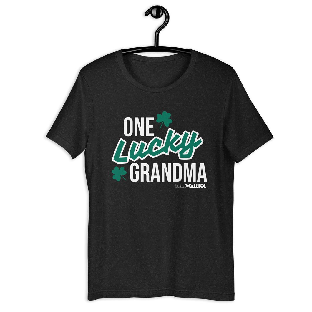 One Lucky Grandma Unisex tee
