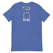 Happy World Down syndrome Day Unisex Adult tee with QR CODE and explanation!