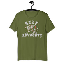 Self Advocate (Light Grey Ink) Adult Unisex Tee