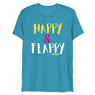 Unisex “Happy & Flappy” Short sleeve tee