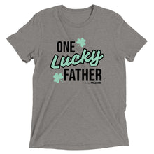 One Lucky Father Short sleeve tee