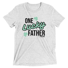 One Lucky Father Short sleeve tee