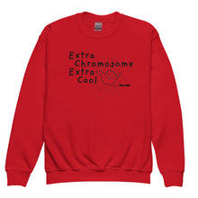 Extra Chromosome Extra Cool Youth crewneck sweatshirt