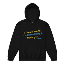 I have more chromosomes than you Youth heavy blend hoodie