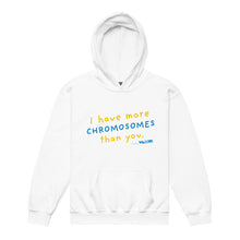 I have more chromosomes than you Youth heavy blend hoodie