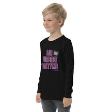 My AAC Words Matter Youth long sleeve tee