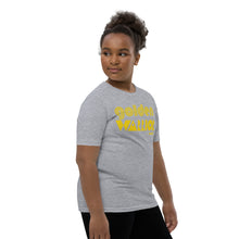 Youth Short Sleeve Cancer awareness Golden Warrior tee