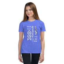 Youth Short Sleeve World Down syndrome Day Tee