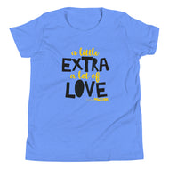 A little Extra A lot of Love Youth Short Sleeve Tee