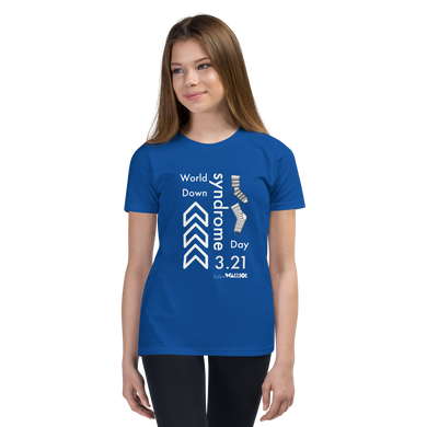 Youth Short Sleeve World Down syndrome Day Tee