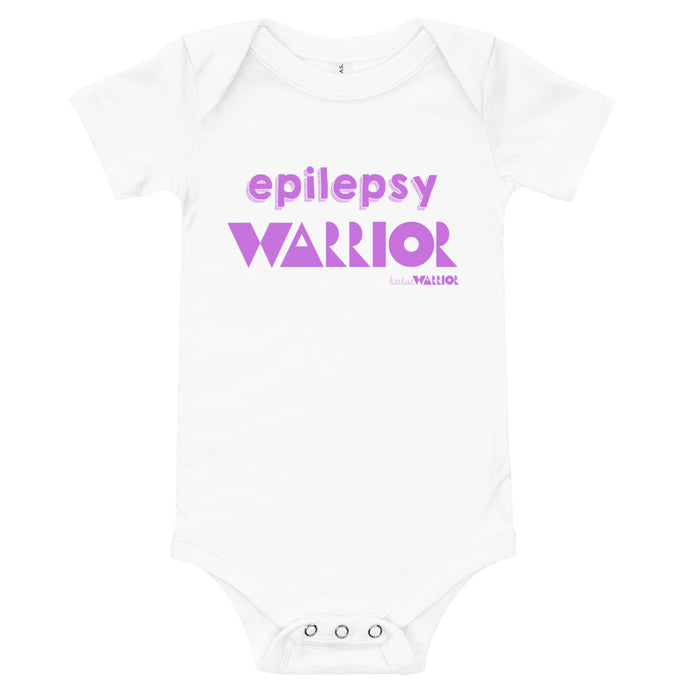 Epilepsy Warrior Babies Onesie