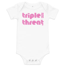 Triple Threat (Pink Ink) Babies Onesie
