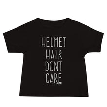 Helmet Hair Don't Care Babies Tee