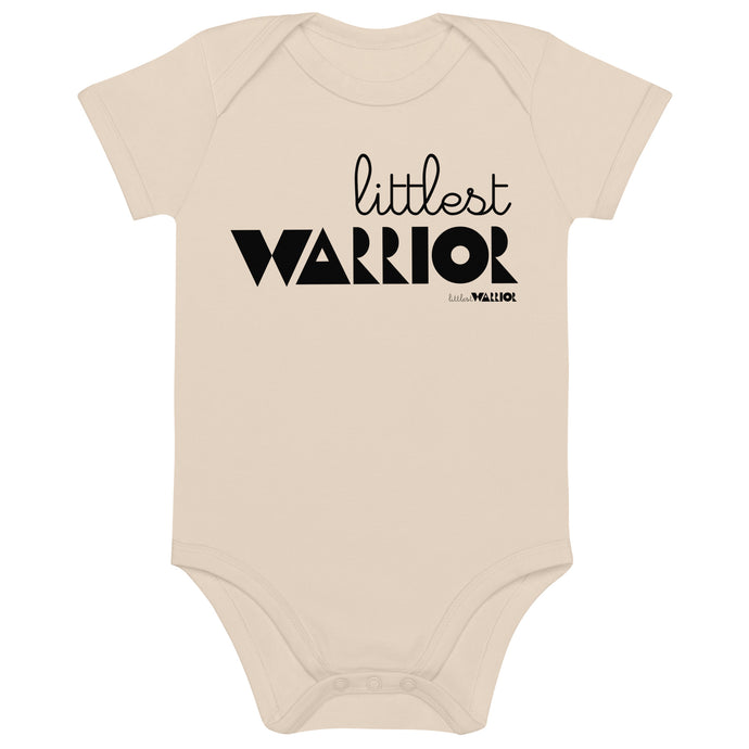 Littlest Warrior Logo Babies Onesie