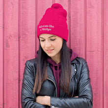 Advocate Like a Mother Pom-Pom Beanie