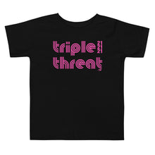 Triple Threat (Pink Ink) Kids Tee