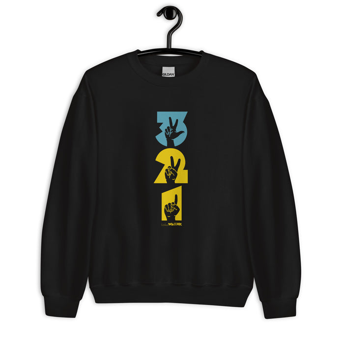 Three Two One (321) Adult Unisex Sweatshirt